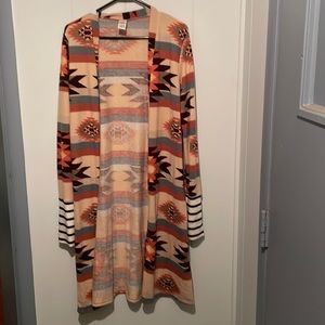 Tribal print wrap
